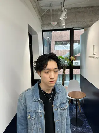 ミディアム 💈神技メンズカット 大沢カズキ✂︎のヘアスタイル