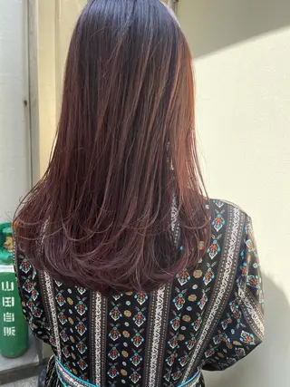 ロング カラー 髪質改善/艶髪特化 /柔らかさ/清水翔矢のヘアスタイル