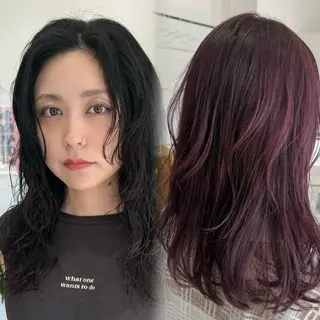 ロング KUTEN所属・岐阜パーマ/透明感 カラー/Genkiのヘアスタイル
