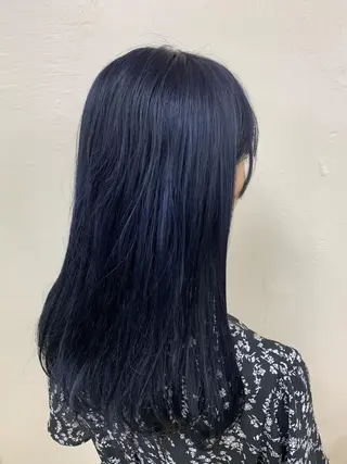 ロング カラー ⛄️冬の透明感 カラー⛄️大西のヘアスタイル