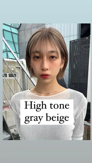 ショート レイヤーカット\ウル フ　chinatsuのヘアスタイル