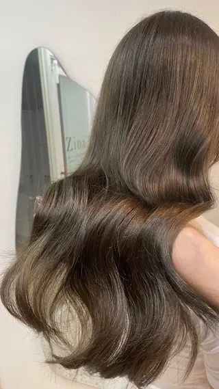 ロング 赤味消しcolor 🥣♡Ayaのヘアスタイル