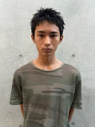 ショート メンズ 神田橋 翔太郎のヘアスタイル