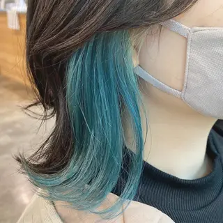 ミディアム カラー ヘアアレンジ Rene'所属・当日予約⭕️ JUNYAのヘアスタイル