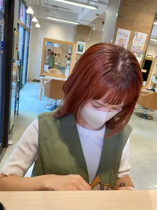 ミディアム rika 🪄透明感/艶髪のヘアスタイル