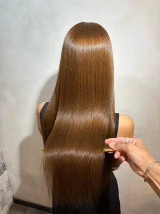 ロング 美髪矯正 🌈髪質改善 山下のヘアスタイル