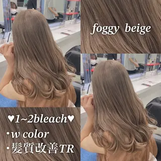 セミロング カラー 🌿透明感赤み消し Keishin🌿のヘアスタイル