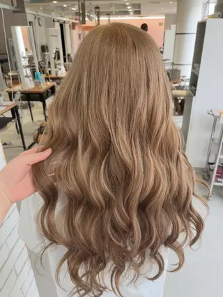 ロング カラー lunty難波店所属・💋ギャル髪💋 かづき💖のヘアスタイル