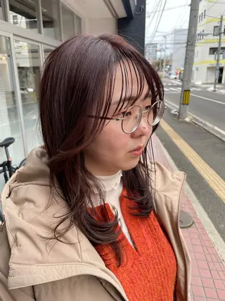 ロング カラー Hair salon HAL所属・佐藤 栄輔のヘアスタイル