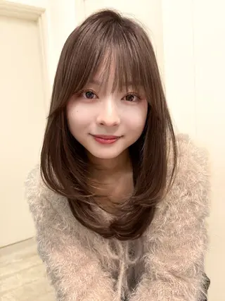 ロング 🤍yura🤍池袋 レイヤー似合わせのヘアスタイル
