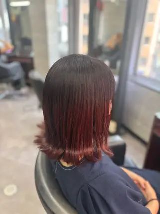 ミディアム しおり ★のヘアスタイル
