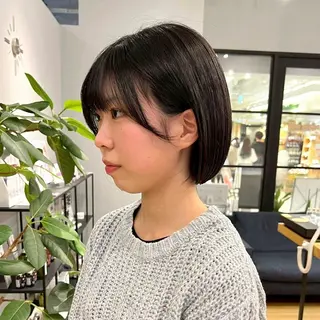 ショート 暖色/ボブ/吉岡美音 GIEN NU茶屋町のヘアスタイル