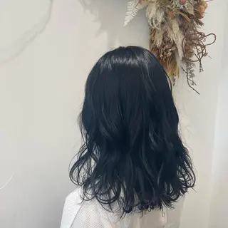 セミロング カラー 松本 玲菜のヘアスタイル