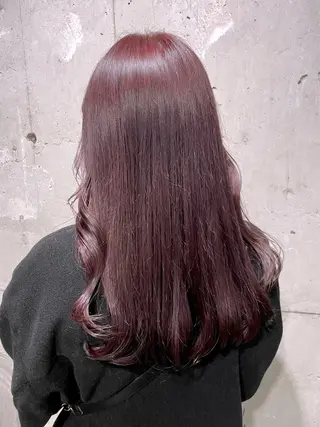 ロング カラー パーマモデル募集💖 まなみのヘアスタイル