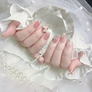 ネイル 韓国ワンホンネイル MIYU🩶のネイルデザイン