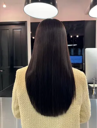 ロング 落合智登世🌀トリー トメントモデル募集中のヘアスタイル