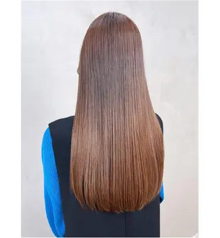 カラー パーマ ヘアアレンジ ロング ITbyALBUM 浦和店のヘアスタイル