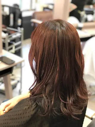 ミディアム 髪質改善 Yoshiのヘアスタイル