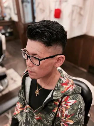 ショート HIROGINZA ヒロ銀座 青山所属・マツオ リュウホウ🐉のヘアスタイル