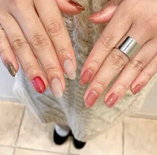 ネイル 片野 菜々のネイルデザイン