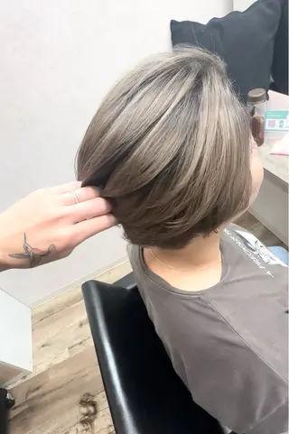 ショート カラー SUGAR by ECLART  立川南口店 【シュガー バイ エクラート】所属・柳井 健太のヘアスタイル