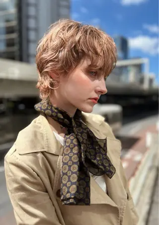 ショート harpers所属・篠原 一華のヘアスタイル