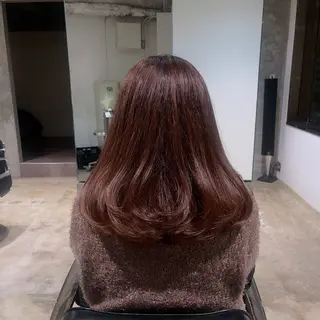 ロング 長野 美沙のヘアスタイル