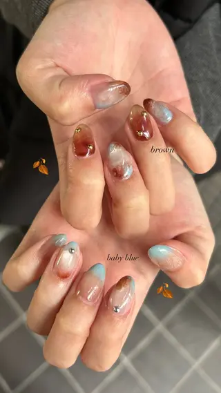 ネイル ASA nail / ニュアンス☀︎個性派のネイルデザイン