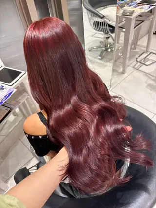 ロング Rin/寒色系カラー 🦋/うる艶ヘア🫧のヘアスタイル
