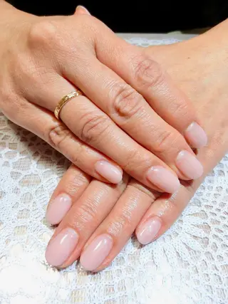 ネイル 🌙都岡 ムーンネイルのネイルデザイン