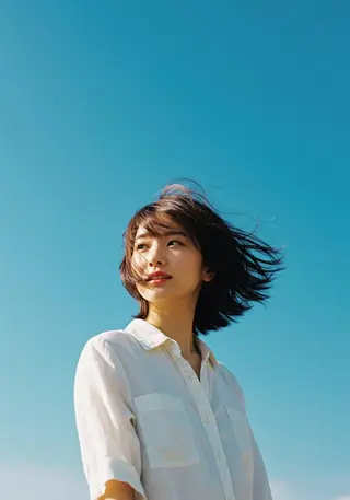 ミディアム 豊田 さくらのヘアスタイル
