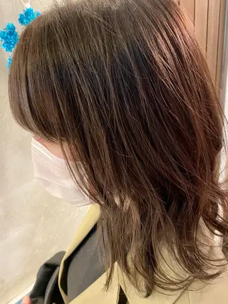 セミロング カラー MODE K’ｓ川西 瀧尻光のヘアスタイル