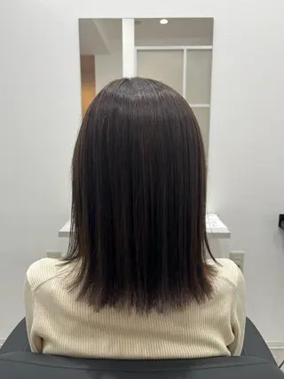 ミディアム ゆうか 🤍のヘアスタイル