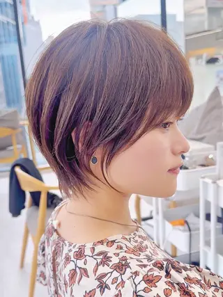 ショート カラー メンズ 名古屋／似合わせ カット／カラー🫧のヘアスタイル