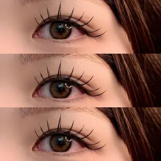 マツエク・マツパ 【那覇/束感まつ毛】 ｷｬﾒﾙのマツエク・マツパデザイン