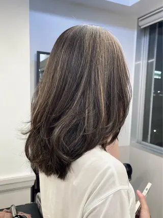 ロング sara/ハイライト ショート【蔵前】のヘアスタイル