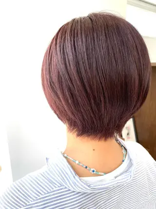 ショート カラー 笠原 健人のヘアスタイル