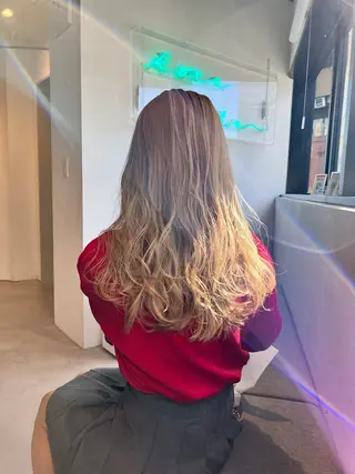 ロング カラー 🌐👽フクイ キララ🌎💎のヘアスタイル