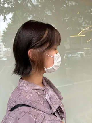 カラー 🍓ハイトーンカラー 🎀nene🍓のヘアスタイル