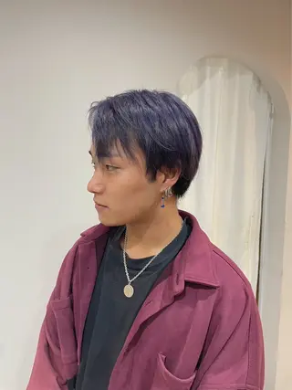 カラー メンズ 川端 明莉のヘアスタイル