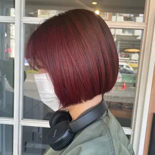 カラー かとう ななね 🪷⸝꙳.⋆のヘアスタイル