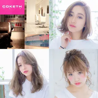 セミロング カラー パーマ ヘアアレンジ メンズ ネイル マツエク・マツパ ✨ハイクオリティ✨ 山本香也のヘアスタイル