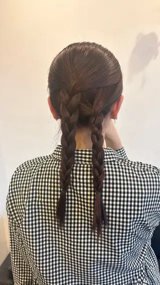 カラー YUKI🎀透明感 カラー/暗髪艶カラーのヘアスタイル