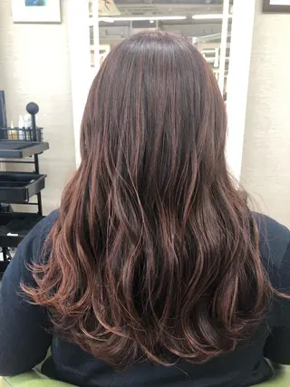 ロング カラー dogstar小林諒 レイヤー/パーマのヘアスタイル