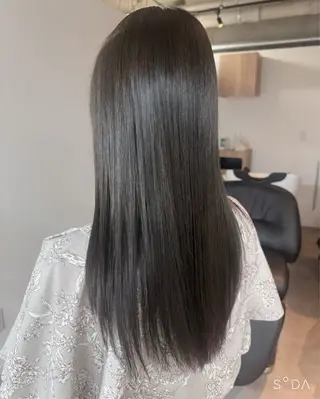ロング カラー anri🤍🎀 艶カラーのヘアスタイル