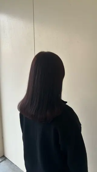 ロング カラー カシェリタ🌛 ハルナのヘアスタイル