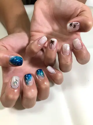 ネイル SAN PERSONAL BEAUTY所属・SAN Natsumiのネイルデザイン