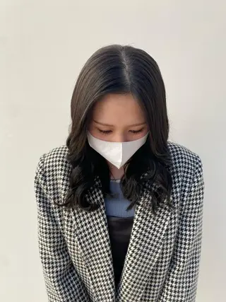 ミディアム カラー Rinka/梅田/ 透け感カラー🤎のヘアスタイル