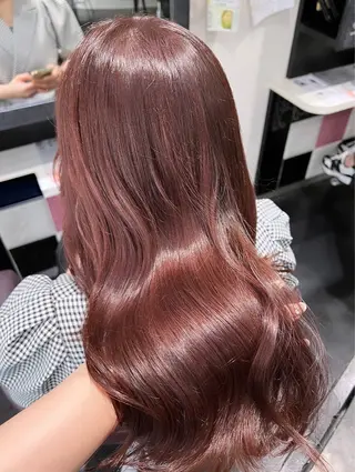 ロング カラー 韓国ヘア ♡tomimaのヘアスタイル