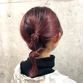 ロング カラー 横浜美容室/暖色系 michika🌹のヘアスタイル